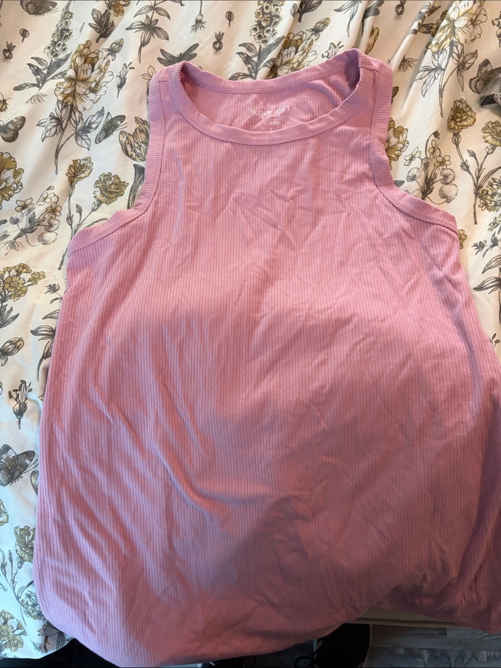 Torrid Women’s Ribbed Tank Top - Pink